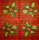 211 Christmas Flowers - 3-ply - CS